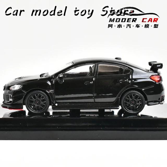 並行輸入品 ホビージャパン HJ 1:64 WRX STI RA-R ダイキャストモデル