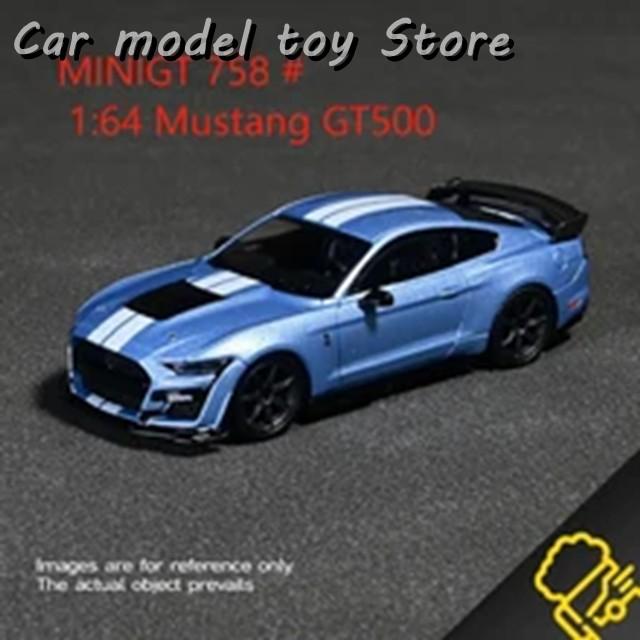 並行輸入品 MINIGT 758 # 1:64 カーモデル，マスタング GT500，ICE