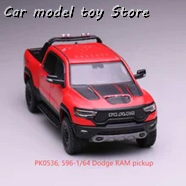 並行輸入品 596モデル 1:64スケール カーモデル RAMピックアップ