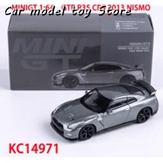並行輸入品 MINIGT 1:64スケールカーモデルGTR R35 CRS 2013 #1089