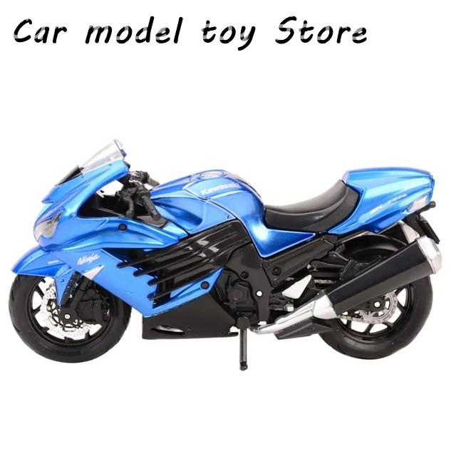 並行輸入品 1:18 KAWASAKI NINJA ZX-14R スタティック ダイキャスト