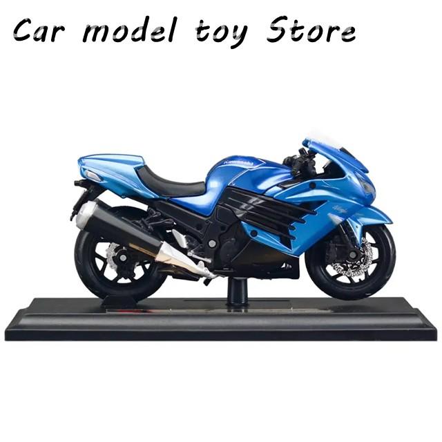 並行輸入品 1:18 KAWASAKI NINJA ZX-14R スタティック ダイキャスト