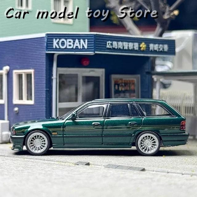 並行輸入品 MORTAL 1:64 E34 ALPINA B10 TOURING OPEN COVER CAR MODEL