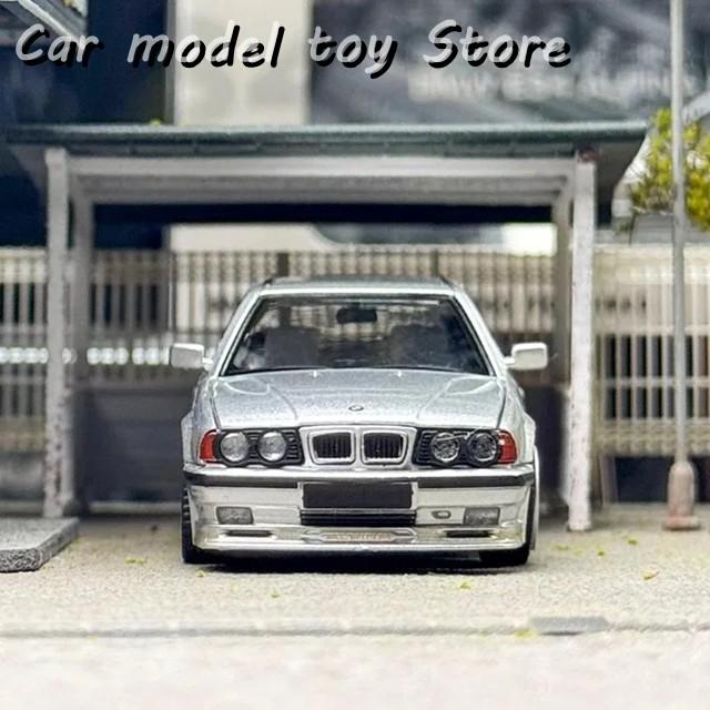 並行輸入品 MORTAL 1:64 E34 ALPINA B10 TOURING OPEN COVER CAR MODEL
