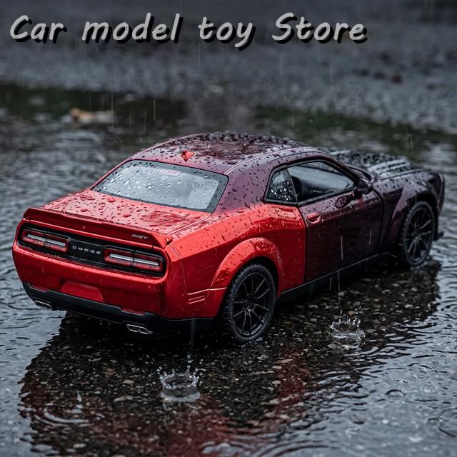 並行輸入品】1:32ダッジチャレンジャーSRTヘルキャットワイドボディ