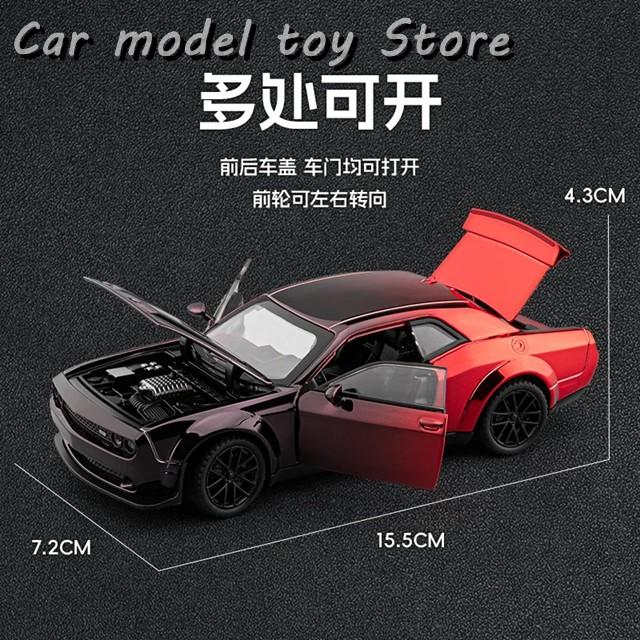 並行輸入品】1:32ダッジチャレンジャーSRTヘルキャットワイドボディ