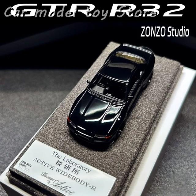 ミニカー 1/64 Zonzo R32 Garage Active 並行輸入品 ZONZO STUDIO 1/64 ガレージアクティブ GTR R32 スポット