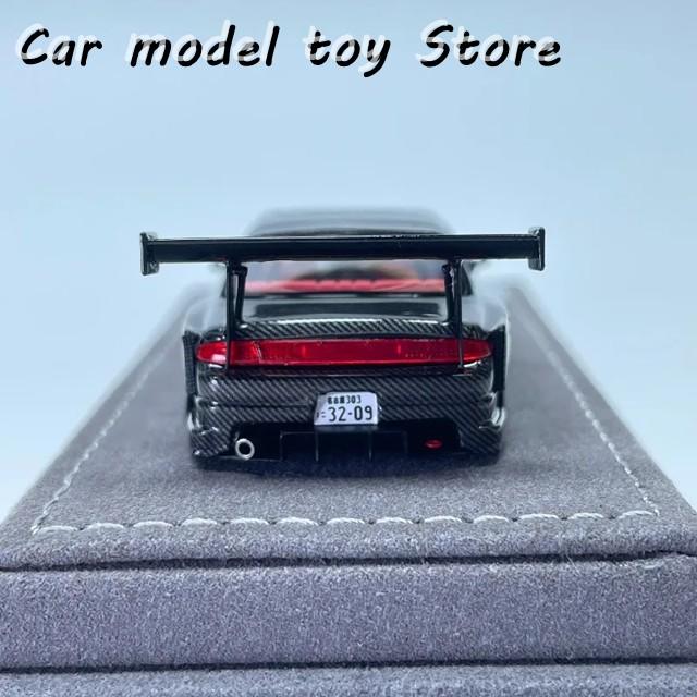 並行輸入品 MORTAL 1/64 S14 GT-SPEC V2 ブラックカーボン スポット