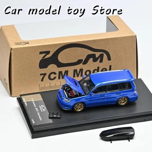 一斉お値下げ！ スバル　ダイキャストミニカー　非売品　限定品 並行輸入品 7CMモデル1/64 フォレスター SG9 ダイキャストモデル 車