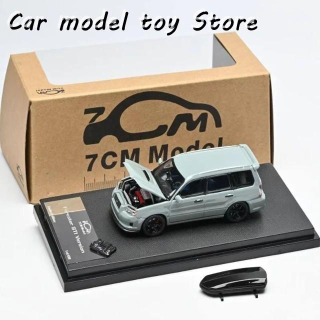 並行輸入品 7CMモデル1/64 フォレスター SG9 ダイキャストモデル 車