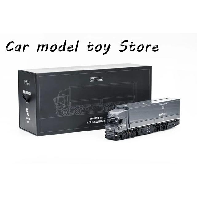 並行輸入品 GCD 1:64 日野プロフィア コンテナ トレーラー トラック