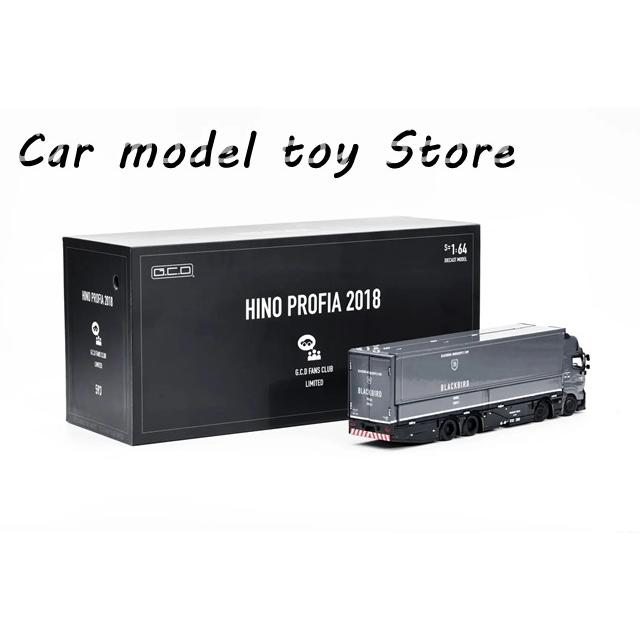 並行輸入品 GCD 1:64 日野プロフィア コンテナ トレーラー トラック