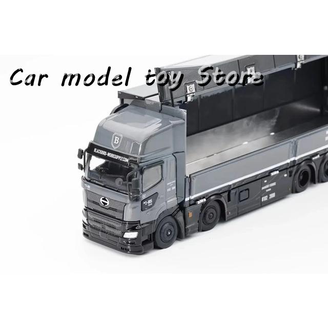並行輸入品 GCD 1:64 日野プロフィア コンテナ トレーラー トラック