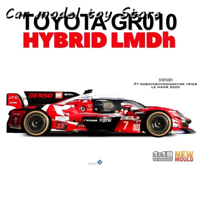 並行輸入品 プレセール SOLIDO 1:18 2025 TOYOTA GR010 HYBRID 24H