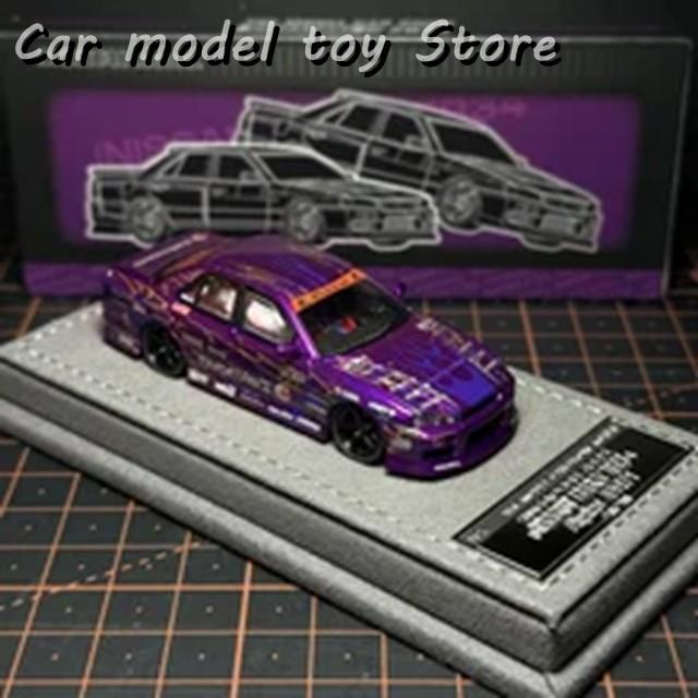 並行輸入品 MORTAL 1:64 NISSAN S14 SINGAPORE 2025 EDITION BLUE GTR