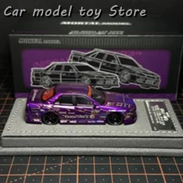 並行輸入品 MORTAL 1:64 NISSAN S14 SINGAPORE 2025 EDITION BLUE GTR