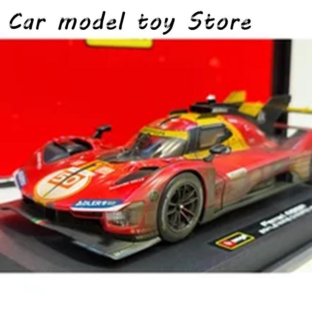 並行輸入品 BBURAGO 1:18 MUDDY DIRTY FERRARI 499P CHAMPION 2024 24H