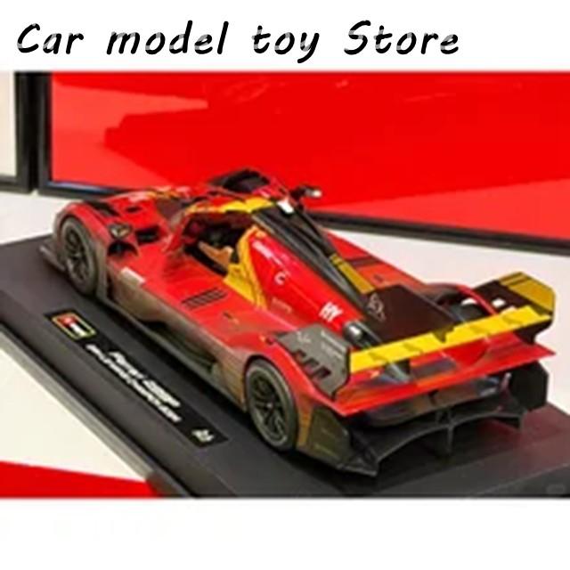並行輸入品 BBURAGO 1:18 MUDDY DIRTY FERRARI 499P CHAMPION 2024 24H