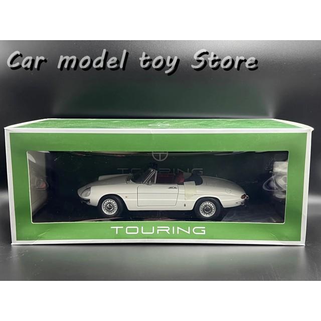 並行輸入品 在庫ツーリング1:18アルファロメオデュエットスパイダー