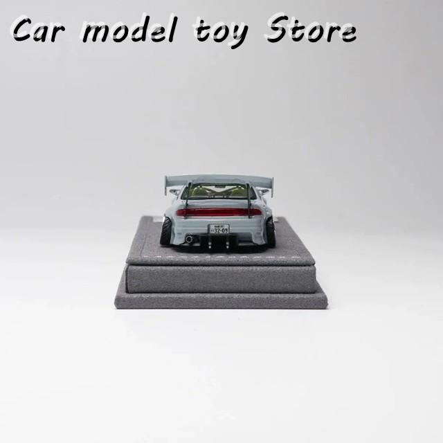 並行輸入品 在庫 MORTAL 1:64 NISSAN S14 GT-SPEC V1 CEMENT GRAY