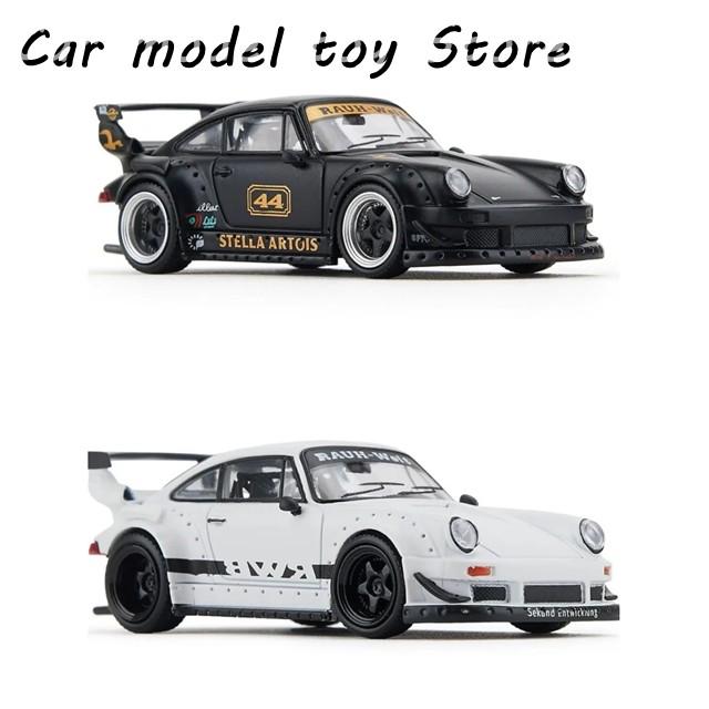 並行輸入品 ダイキャストモデル MM 1:64スケール ポルシェ RWB 930 GT