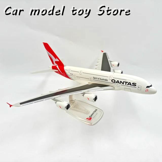 並行輸入品 ダイキャスト 1/200 スケール A380-800 カンタスリンク