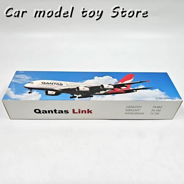 並行輸入品 ダイキャスト 1/200 スケール A380-800 カンタスリンク