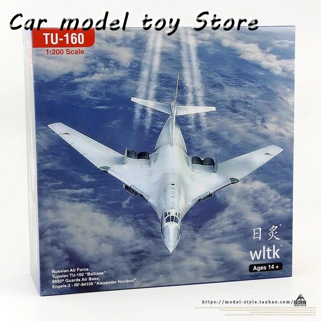 並行輸入品 ダイキャスト 1/200 SCALE WLTK ソビエト空軍 TU-160