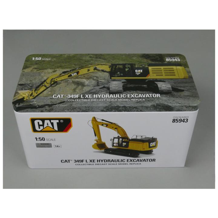 ミニカー 1/48 CAT CCM 349E L EXCAVATOR XY85 作業車 イエロー MI015 