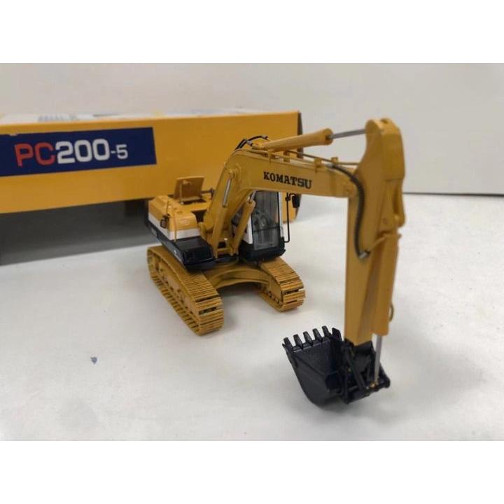 ミニカー 1/50 Komatsu PC200-5 作業車 イエロー MI1907 : Car ミニカー 1/50 Komatsu PC200-5 作業車 イエロー MI1907 : Car