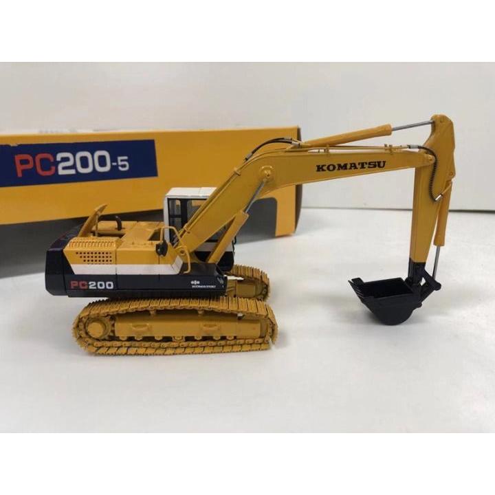 ミニカー 1/50 Komatsu PC200-5 作業車 イエロー MI1907 : Car ミニカー 1/50 Komatsu PC200-5 作業車 イエロー MI1907 : Car