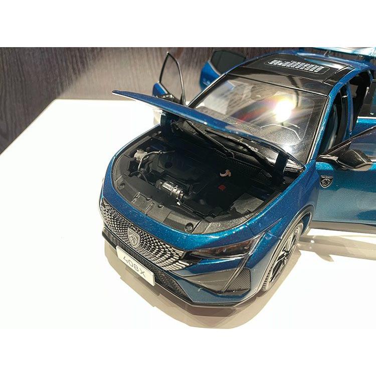 ミニカー 1/18 プジョー PEUGEOT 408X 2023 : mi496 : Car model toy