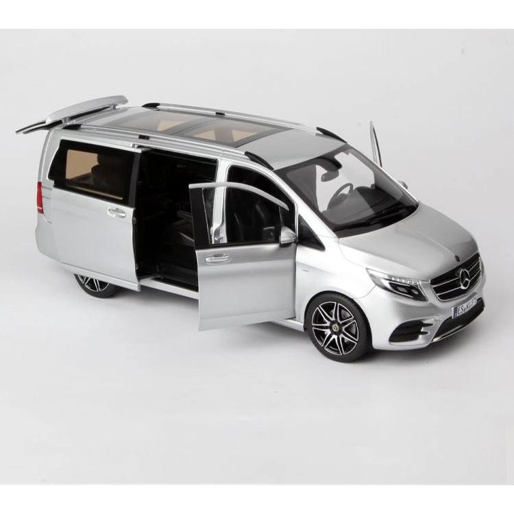 ミニカー 1/18 ベンツ V260L V-Class AMG MPV ノレブ シルバー : Car 