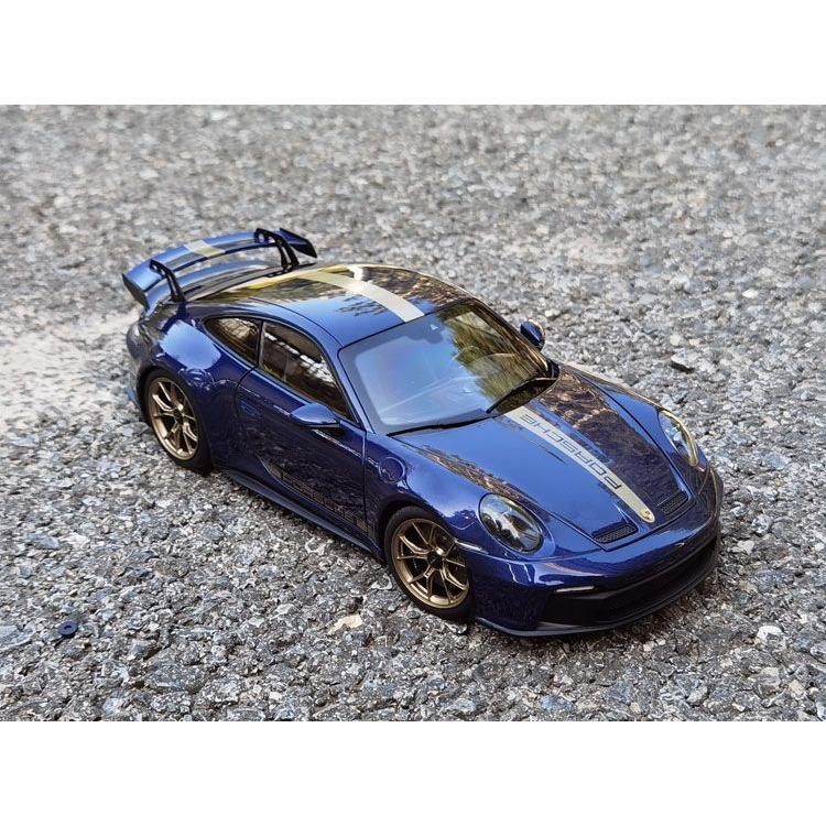 ミニカー 1/18 ポルシェ 911 GT3 2021 ノレブ ブルー : mi653 : Car