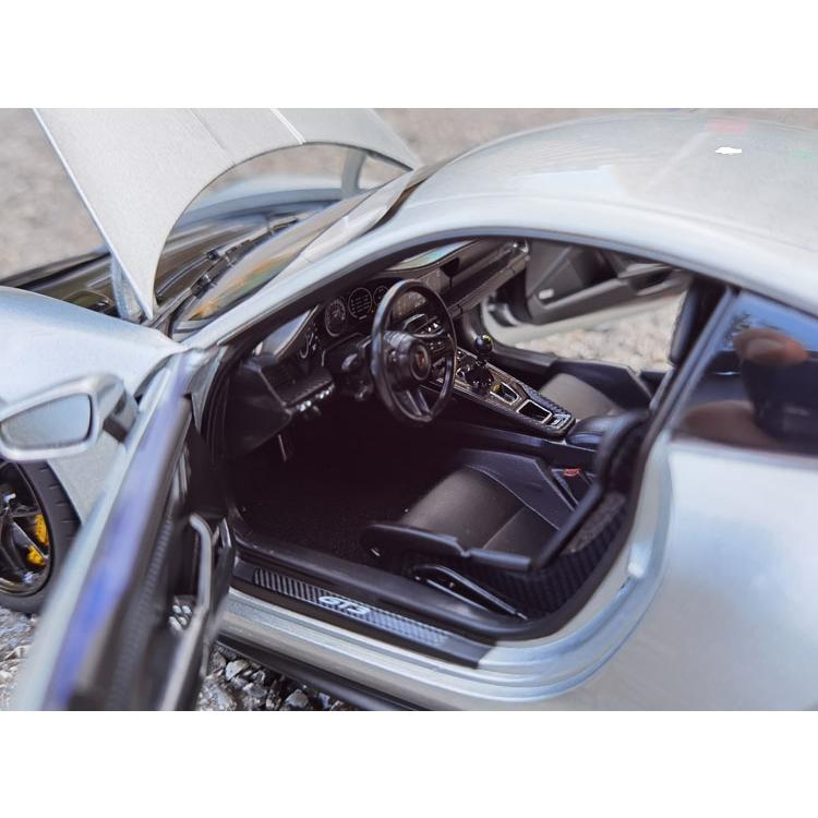 ミニカー 1/18 ポルシェ 911 GT3 2021 ノレブ シルバー｜k-e-s-shop｜07