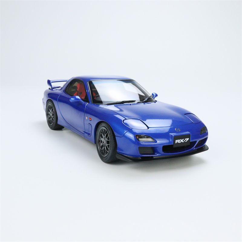 ミニカー 1/18 Mazda RX-7 Spirit R ブルー : Car model toy ミニカー 1/18 Mazda RX-7 Spirit R ブルー : Car model toy