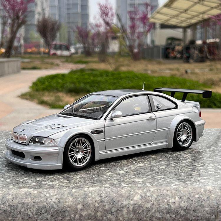 ミニカー 1/18 BMW M3 GTR E46 乗用車 シルバー MI683 : mi683 : Car 