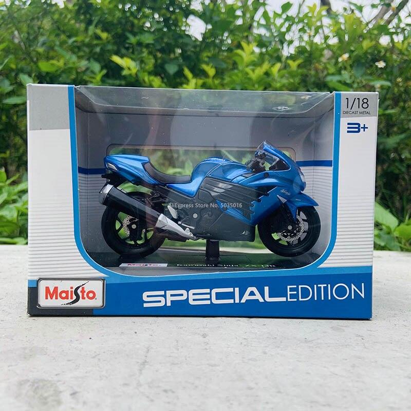 Maisto-合金コレクションモデル カワサキニンジャZX-14R h2rバルカン 1:18スケール ダイキャスト オフロードモーターサイクル玩具｜k-e-s-shop｜16