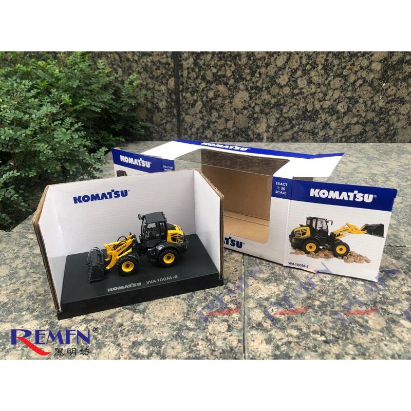 ミニカー 1/50 コマツ WA100M-8 ホイールローダー ミニカー 1/50 コマツ WA100M-8 ホイールローダー