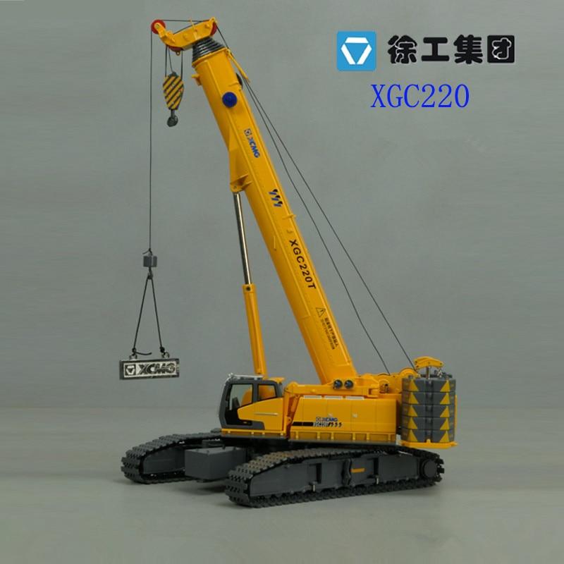 ミニカー 1/50 XCMG XGC 220T クローラー クレーン : Car model ミニカー 1/50 XCMG XGC 220T クローラー クレーン : Car model