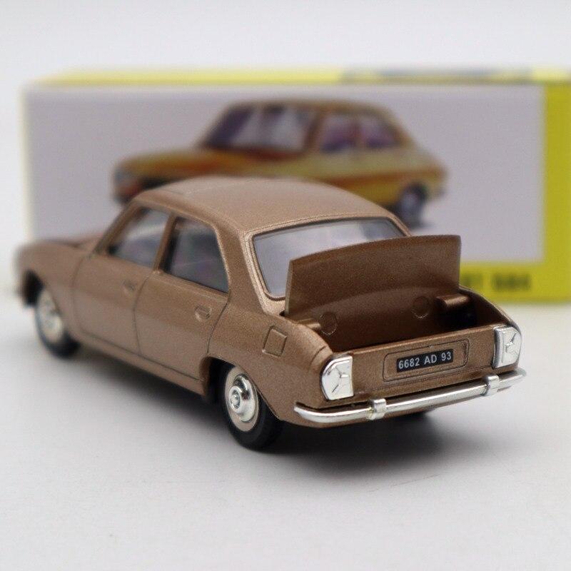 ミニカー 1/43 プジョー PEUGEOT DINKY TOYS 504 合金 カーモデル アンティークカー ドア開閉式｜k-e-s-shop｜04