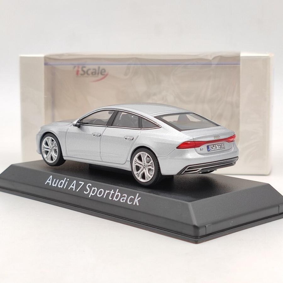 ミニカー 1/43 アウディ Audi iScale A7 スポーツバック A8L シミュレーション スタティック 合金 カーモデル スポット｜k-e-s-shop｜03