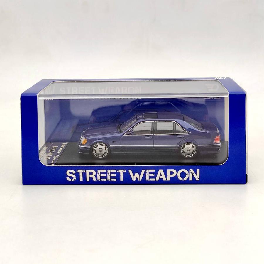 ミニカー 1/64 ベンツ W140 Spot SW Street Weapon タイガー ヘッド 合金車モデル｜k-e-s-shop｜06