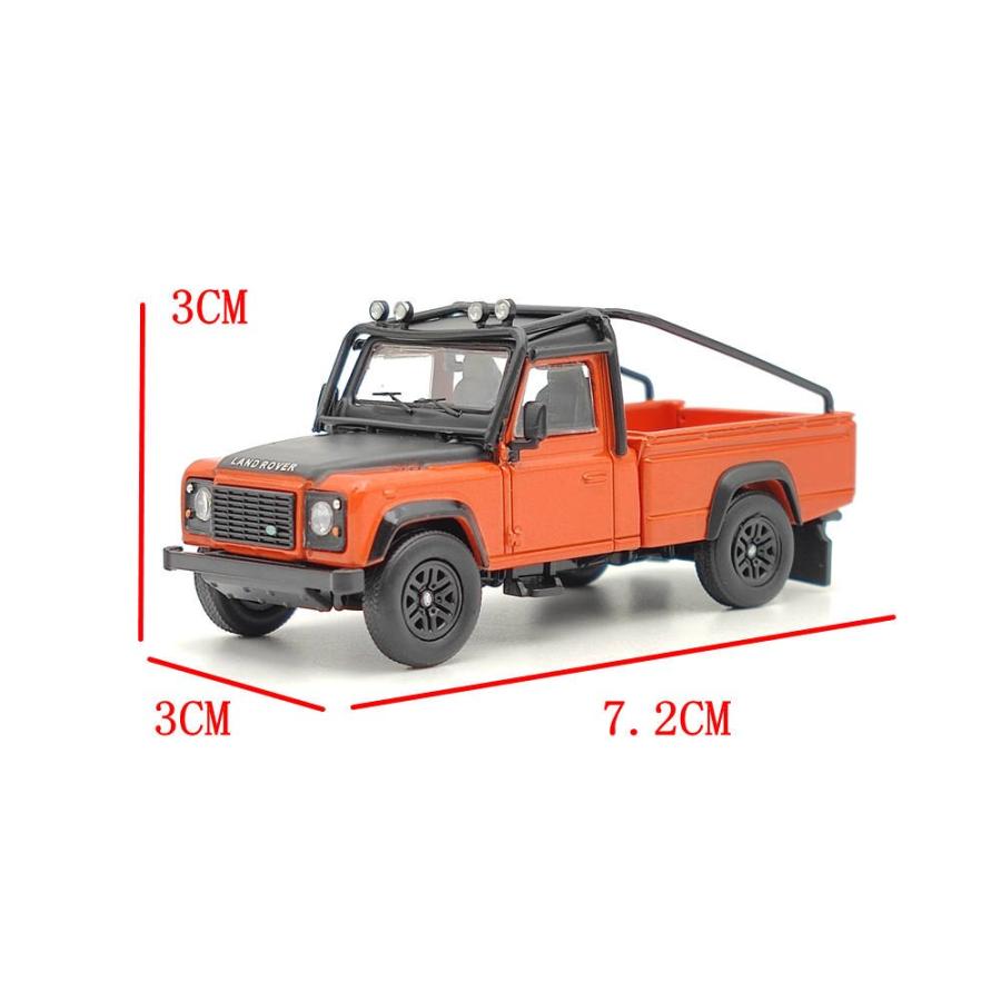 ミニカー 1/64 Land Rover Defender Master 合金車モデル キャンプ キャメル｜k-e-s-shop｜08