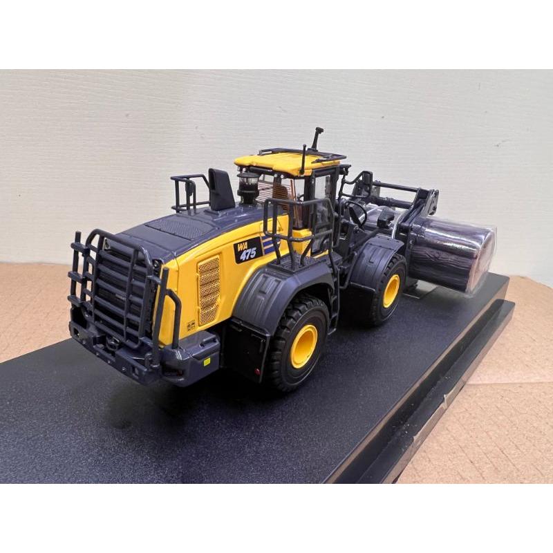 ミニカー UH 1/50 コマツ WA475-10 コマツ 8165 Universal Hobbies 1:50 Scale Komatsu WA475-10 log grapple