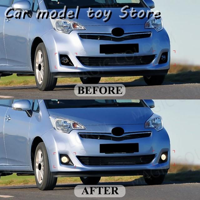 【並行輸入品】トヨタ  RACTIS用LEDフォグランプ バンパー ヘッドライト交換カバー カーアクセサリー 12V 2010 2011 2012の画像