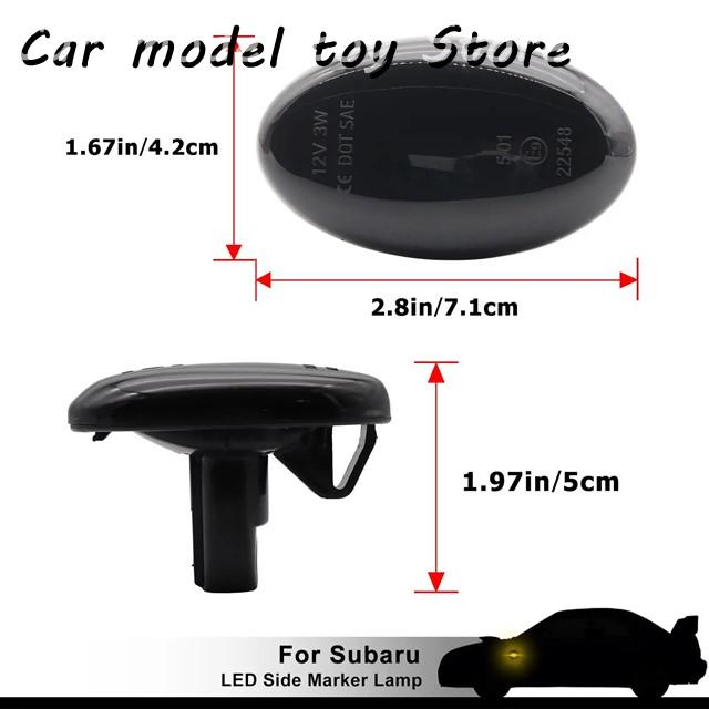 並行輸入品】スバル 2X フェンダーサイドマーカー ライト中継器表示器