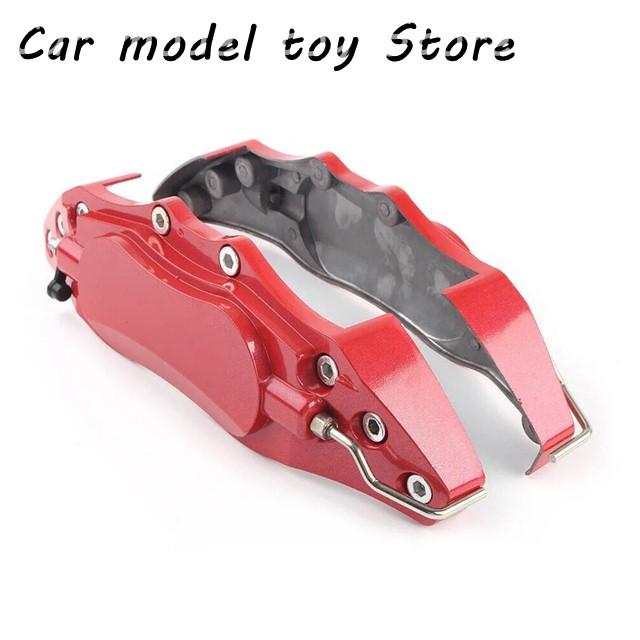 並行輸入品】 2PCS 合金ブレーキ キャリパー カバー汎用フロントリア