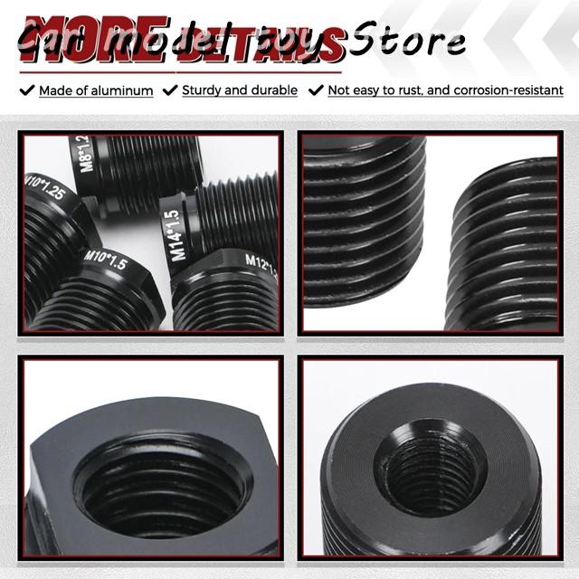 並行輸入品】 アルミシフトノブアダプター 内ネジ M8X1.25/M10X1.25