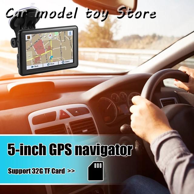 並行輸入品】 5インチカーGPSナビゲーション128MB + 4G HD TFTタッチ